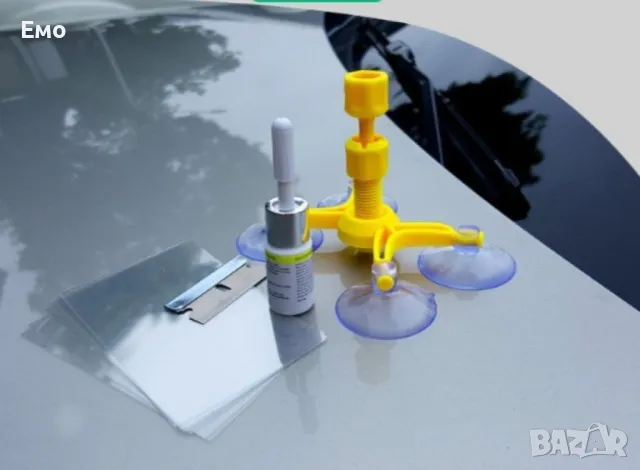 Комплект за поправка на автомобилни стъкла, снимка 3 - Аксесоари и консумативи - 48673023