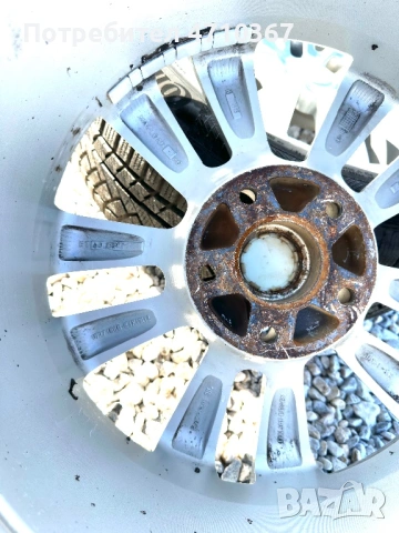 Джанти 18 от Grand Cherokee 5x127, ET40, 8J, с гуми 245/60 Continental, снимка 10 - Гуми и джанти - 53843299