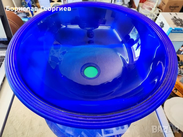 Стъклена кръгла мивка за баня, снимка 2 - Мивки - 50558153