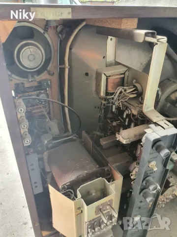 Лампов телевизор Електрон 714д , снимка 6 - Антикварни и старинни предмети - 49695301