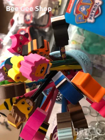 Цветни моливи с гумичка , снимка 1