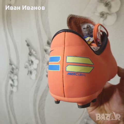 бутонки Nike MERCURIAL VICTORY JR III FG Ronaldo номер 36, снимка 14 - Футбол - 41148185