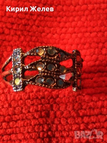 НЕЖЕН ФИН СКЪПОЦЕНЕН СРЕБЪРЕН МОДЕН АРТ ПРЪСТЕН СРЕБРО 925 с ФАСЕТИРАНИ ЦИРКОНИ 27336, снимка 11 - Пръстени - 36797894