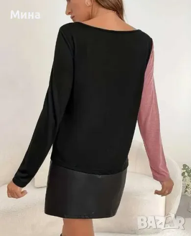 Елегантна блуза с дълъг ръкав, снимка 2 - Блузи с дълъг ръкав и пуловери - 47274010