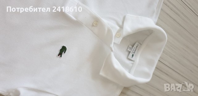 Lacoste Classic Fit Pique Cotton Mens Size 3 - S НОВО! ОРИГИНАЛ! Мъжка Тениска!, снимка 8 - Тениски - 42143299