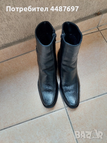 Ботуши от естествена кожа