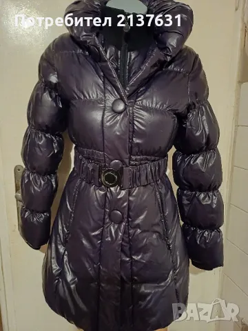 НОВО ! ДАМСКО ДЪЛГО ЗИМНО ЯКЕ - Размер  XS