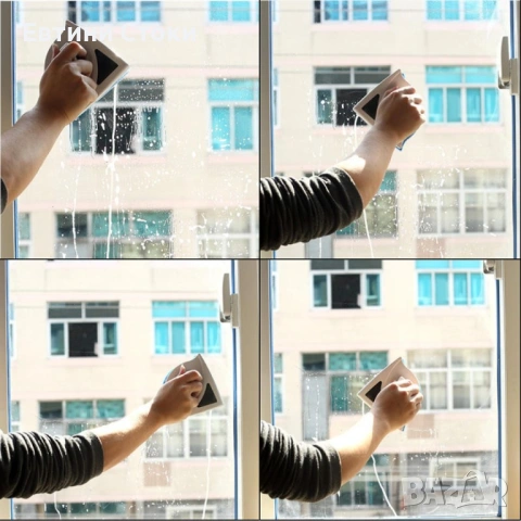 Двустранен уред за почистване на прозорци до 8 мм, снимка 7 - Други - 53081811