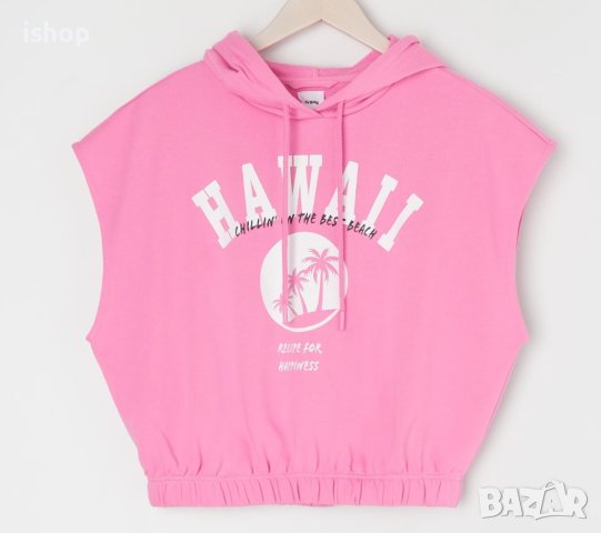 Розов Суитчър Без Ръкави, снимка 1