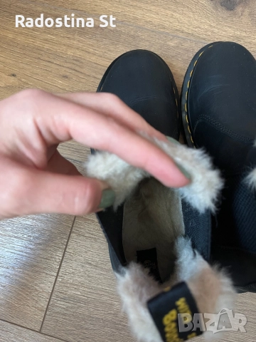 Dr. Martens 2976 Faux Fur Боти, снимка 7 - Дамски боти - 52123776