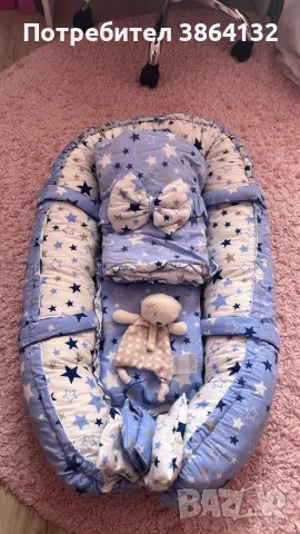 Детско кошче и гнездо(ново)!, снимка 3 - За бебешки колички - 49902771