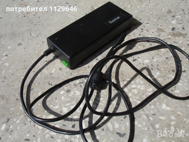 HAMA - универсално захранване зарядно адаптер за лаптоп 16-19V, 4.74A, 90W, снимка 6 - Лаптоп аксесоари - 36310195