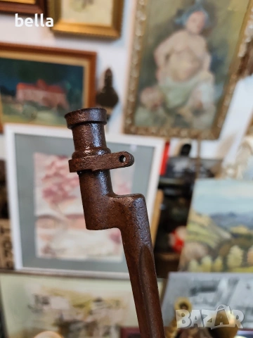 Рядък колекционерски руски иглен щик за „Мосин-Наган“, обр. 1891 год., снимка 12 - Антикварни и старинни предмети - 53535410