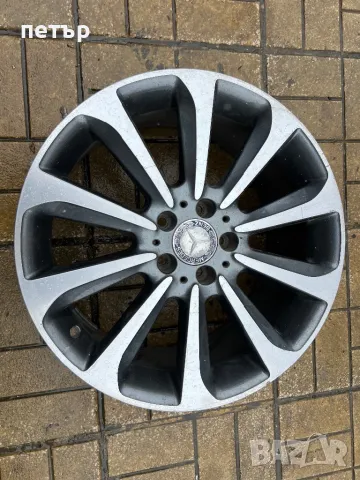 Продавам оригинална джанта 19 Цола за Мерцедес W205,Мерцедес W205, снимка 2 - Гуми и джанти - 49791342