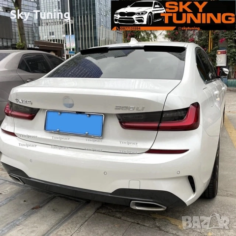 Bmw G20 тип M4 спойлер за задно стъкло/сенник за Бмв Г20 М4 лип стъкло, снимка 2 - Аксесоари и консумативи - 51954703