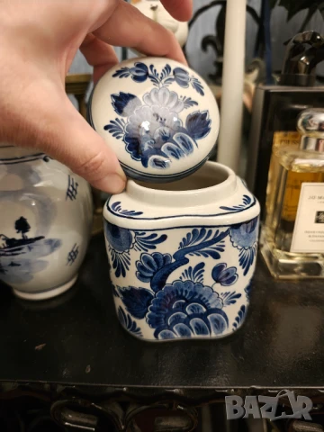 Делфт прекрасни порцеланови бурканчета, снимка 6 - Аксесоари за кухня - 50660053