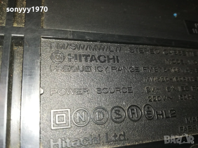 hitachi-за части 2210250731, снимка 18 - Радиокасетофони, транзистори - 52138497