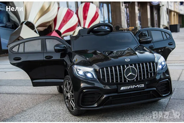 Акумулаторен джип  Mercedes GLC63 COUPE Licensed 12V батерия,MP3, снимка 5 - Електрически играчки - 50268325