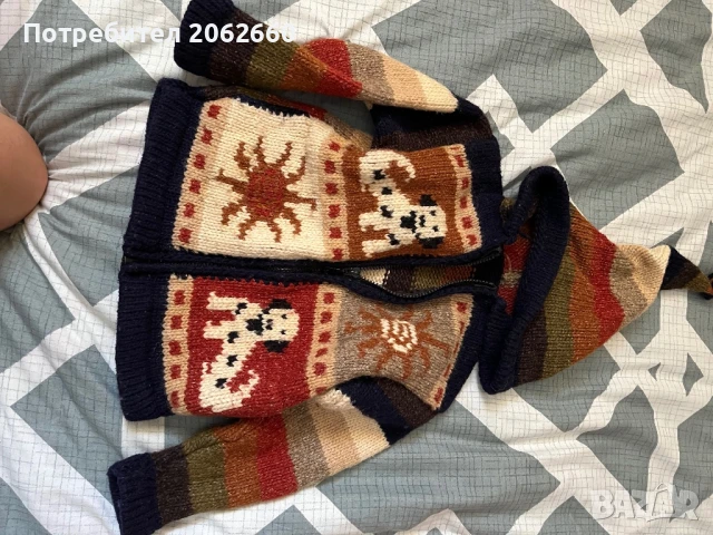 Плетен суичър, снимка 2 - Детски анцузи и суичери - 51073857