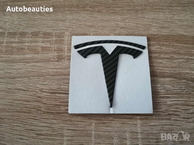 задно лого Tesla Model 3 карбон, снимка 4 - Аксесоари и консумативи - 51977315