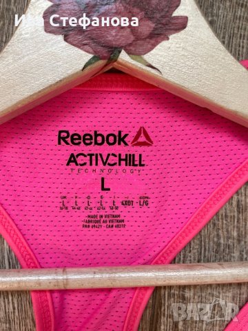 Марков оригинален Reebok  розов цикламен неонов неоново сигнално  розов , снимка 7 - Потници - 41774354