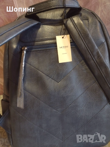 Нова Луксозна кожена раница, снимка 7 - Раници - 51756808