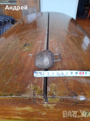 Стар звънец,хлопка,чан #7, снимка 6 - Други ценни предмети - 53696514