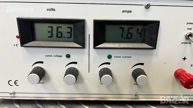 Лабораторно захранване , снимка 2 - Друга електроника - 53665616