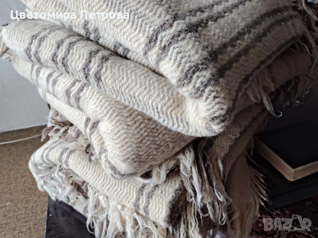 Одеяло 100% вълна