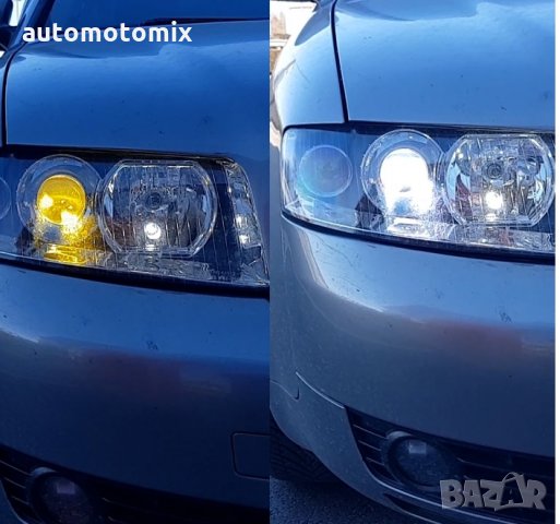 ДИОДНИ КРУШКИ H4,36W 3000К+6500K - 2БР, снимка 4 - Аксесоари и консумативи - 35903806