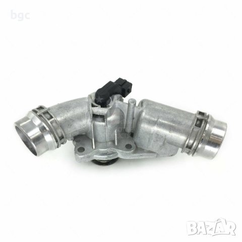 Алуминиев Корпус Алуминиево тяло Фланец за Термостат BMW M52TU M54 E46 E39 - БЪРЗИ ВРЪЗКИ!, снимка 3 - Части - 44280047