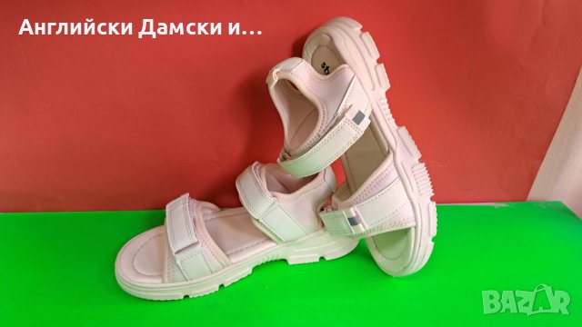 Английски дамски сандали, снимка 7 - Сандали - 41555141