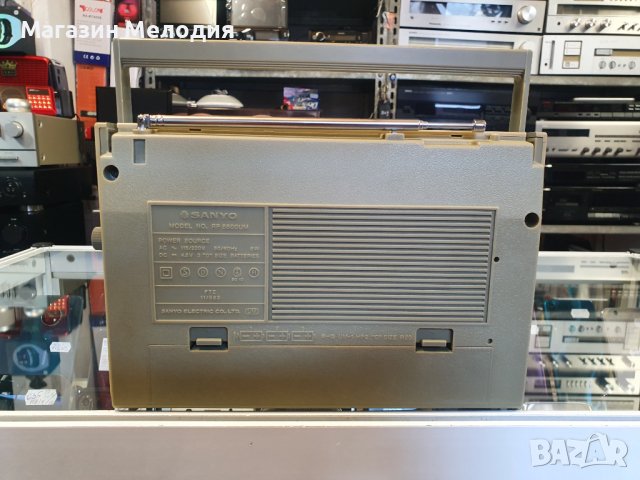 Радио Sanyo RP 8800UM В отлично техническо състояние, добър външен вид., снимка 8 - Радиокасетофони, транзистори - 41588437