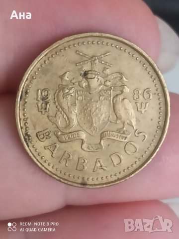 5 цента Барбадос 1980 година

, снимка 2 - Нумизматика и бонистика - 41964911
