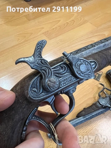 Реплика на кремъклия, комплект от два, снимка 4 - Антикварни и старинни предмети - 53814018