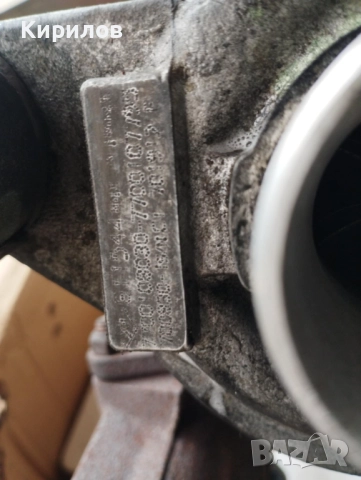 Турбо 7700107795 Garrett за Рено Меган 1,9 дти Megane Scenic  1,9 dti 98 конски сили, снимка 5 - Части - 52403772