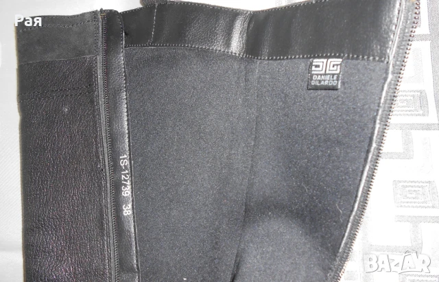 Дамски ботуши daniele gilardo 100 % кожа, снимка 8 - Дамски ботуши - 50756893