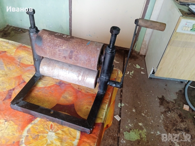 Самоделно направена преса за графика ( офорт, суха игла), снимка 5 - Други инструменти - 52009139