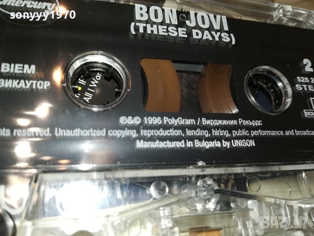 BON JOVI-ORIGINAL TAPE 1509231723, снимка 16 - Аудио касети - 42203614