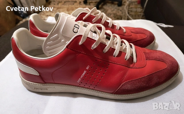 Продавам кожени кецове DIOR , GiVENCHY , VERSACE 