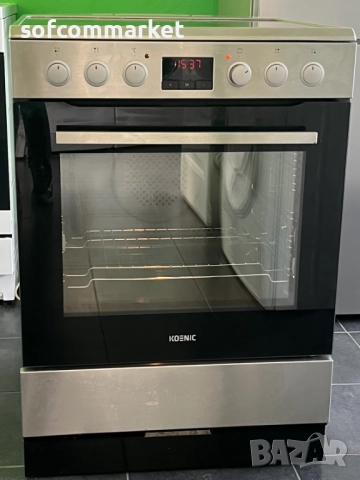 Готварска печка Koenig - 77 литра, с гаранция, снимка 2 - Печки, фурни - 52637231