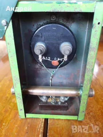 Стар радиолюбителски Power meter, снимка 6 - Антикварни и старинни предмети - 47334056