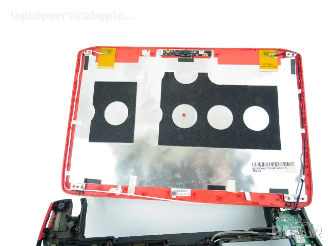 Acer Ferrari One 200 Series ZH6 11.6" Корпуси – Корпус за матрица, долен корпус, снимка 3 - Части за лаптопи - 50440577