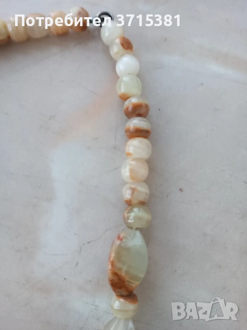 Колие от камък оникс, снимка 6 - Колиета, медальони, синджири - 53771293