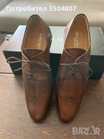 Мъжки обувки ROLLMANN размер: 40 - цена 420 лв., снимка 4 - Официални обувки - 41624064