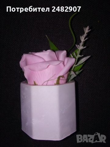 Декорация със сапунена роза, снимка 6 - Други - 39805922