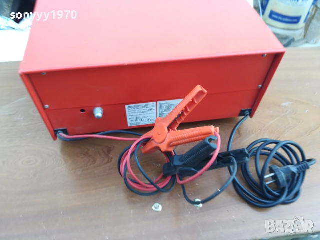 ABSAAR 12V-22AMP BIG BATTERY CHARGER-ВНОС SWISS 2010250628, снимка 12 - Аксесоари и консумативи - 52113027