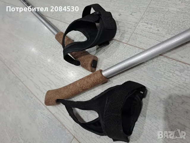 Телескопични щеки за туризъм Nordic Walking Fitness