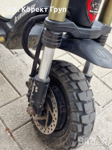 Ел. тротинетка Kaabo WOLF WARRIOR X PLUS / 2 x 1100W, снимка 4 - Друга електроника - 51708374