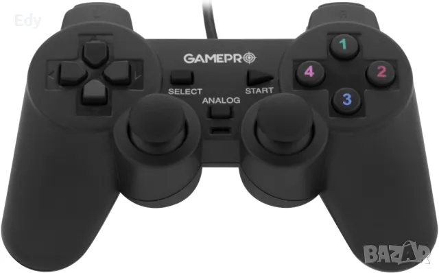 Комплект жични геймпадове GamePro Nitro GP402 PC/PS3 Черен, снимка 2 - Аксесоари - 48949900